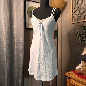 Wild Fable Sky Blue Mini Dress with Bow